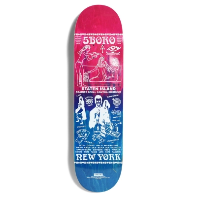 5BORO LUCKY CANDLE STATEN ISLAND 8.25"