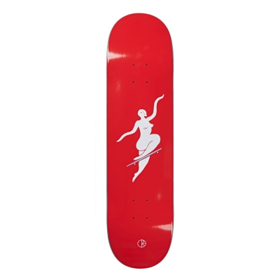 POLAR SKATE CO. TEAM NO COMPLY RED 7.875"