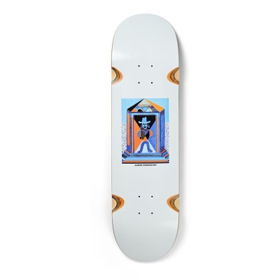POLAR SKATE CO.  AARON HERRINGTON BREAKFAST YELLOW 8.25" (1) (1) (1) (1)