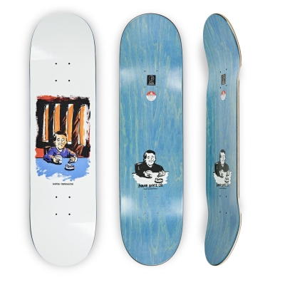 POLAR SKATE CO.  AARON HERRINGTON BREAKFAST YELLOW 8.25" (1) (1) (1) (1) (1) (1) (1)