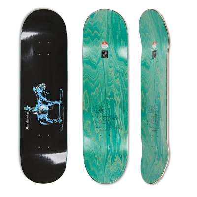 POLAR SKATE CO. PAUL GRUND MAN IN RAIN WHEEL WELLS 8.375" (1) (1) (1) (1) (1)