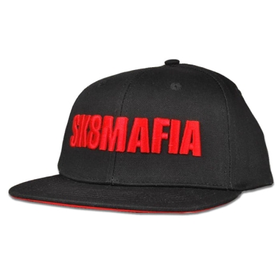 SNAPBACK SK8MAFIA OG LOGO BLACK RED
