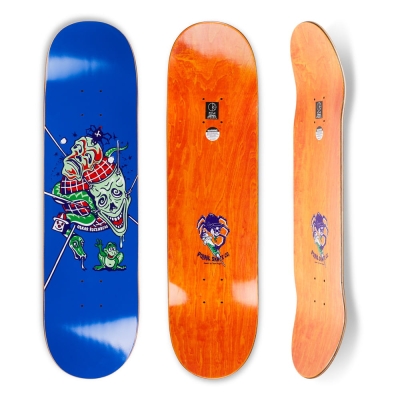 POLAR SKATE CO. OSKAR ROZENBERG THE MASK - BLUE 8.375"