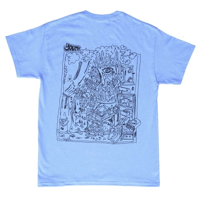 YOUTH WIZARD TEE LIGHT BLUE