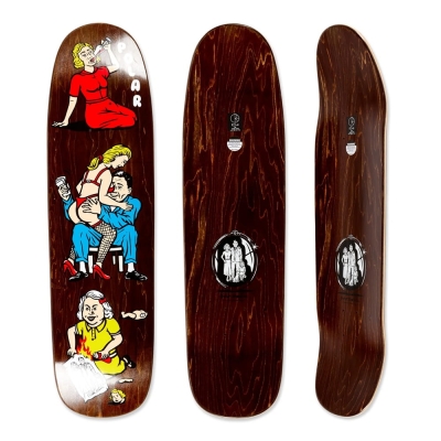 POLAR SKATE CO. OSKAR ROZENBERG - THE COUNT - BLACK 8.25" (1) (1) (1) (1) (1) (1) (1) (1) (1)